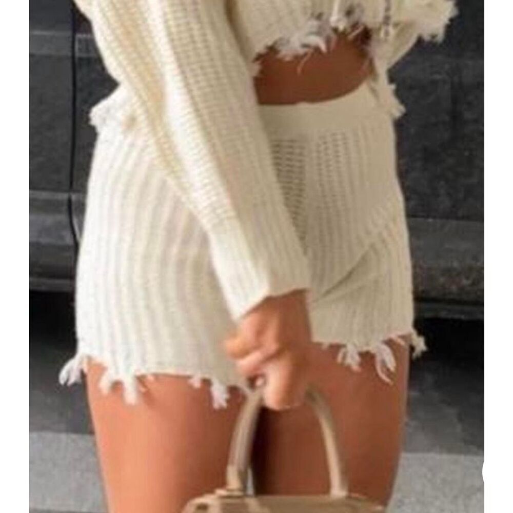 Ruve Knit Biker Shorts